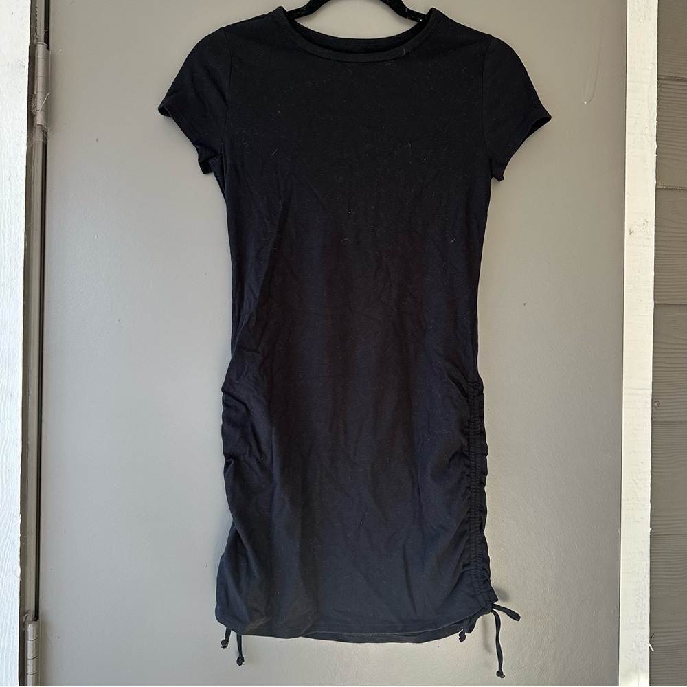 Wild Fable Ruched Side T-Shirt Dress